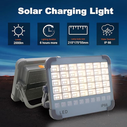 Solar Emergency Light & Power Bank