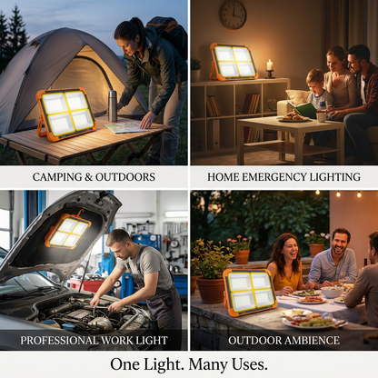 Solar Emergency Light & Power Bank