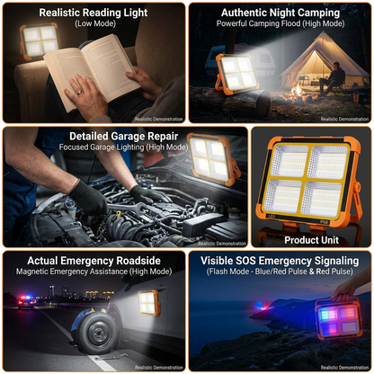 Solar Emergency Light & Power Bank