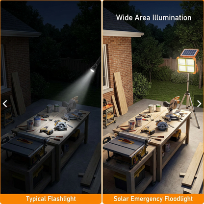 Solar Emergency Light & Power Bank