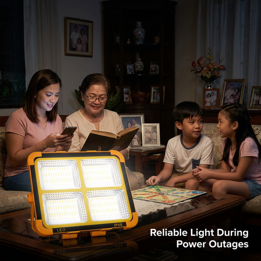 Solar Emergency Light & Power Bank