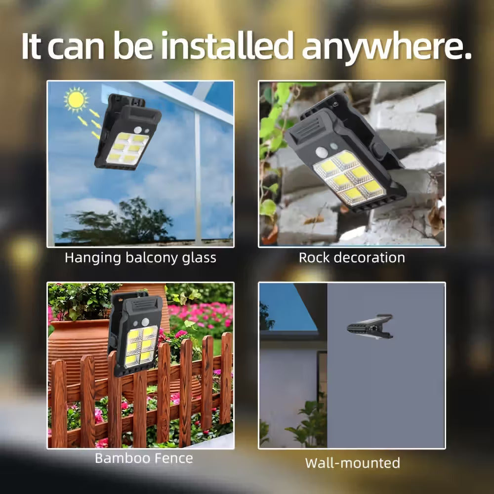 Outdoor Solar Clip Light