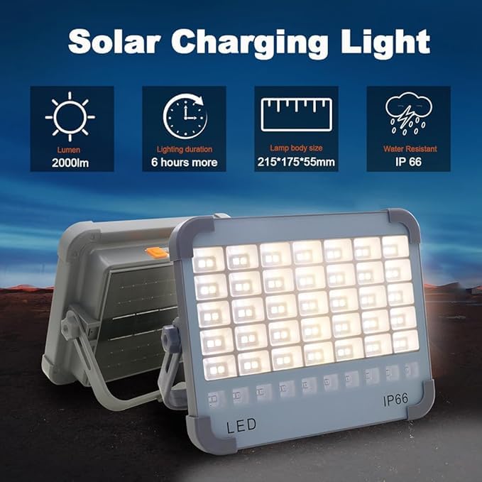 Solar Emergency Light & Power Bank