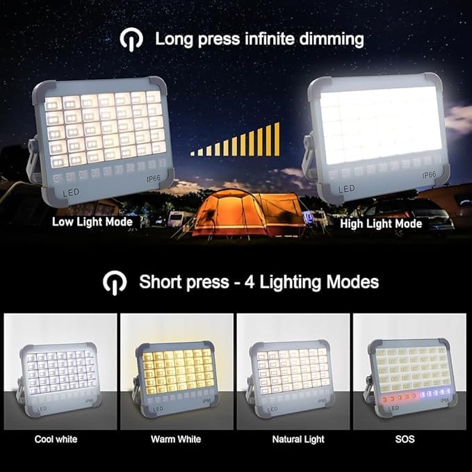 Solar Emergency Light & Power Bank